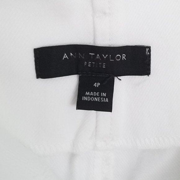 ANN TAYLOR BELTED PAPERBAG WAIST DENIM SKIRT 4P - Picture 8 of 13